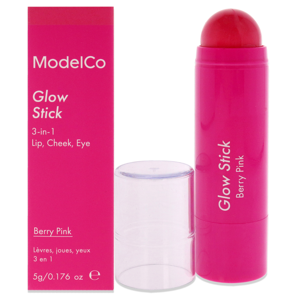 Glow Stick 3-In-1 - Berry Pink by ModelCo for Women - 0.176 oz Makeup